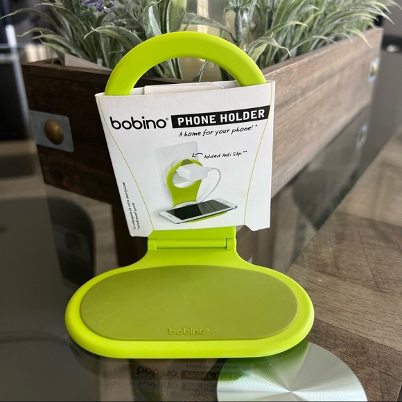 Bobino Folding Phone Holder Green Lime Neon NWT - Picture 3 of 9